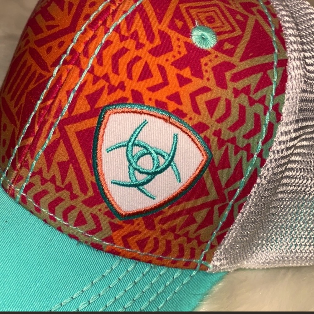 Ariat Southwestern Print Baseball Hat